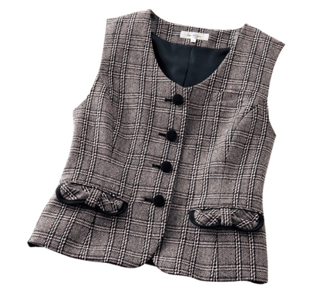 事務服 11560 ジョア ベスト【オフィス制服の通販なら事務服