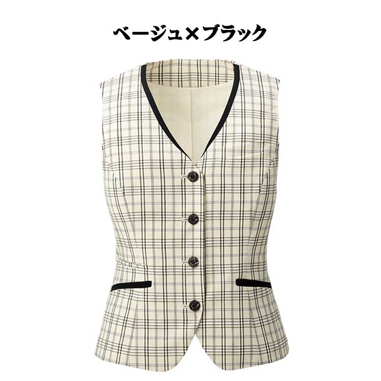 事務服 制服 フォーク ヌーヴォ ベスト FV36176 FOLK nuovo【オフィス制服の通販なら事務服ショップ】