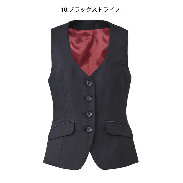 日本売 おもてなし制服 受付 ENJOY Noir エンジョイ ノワール マーメイドラインスカート EAS521 ディープシャドーストラ スカート 