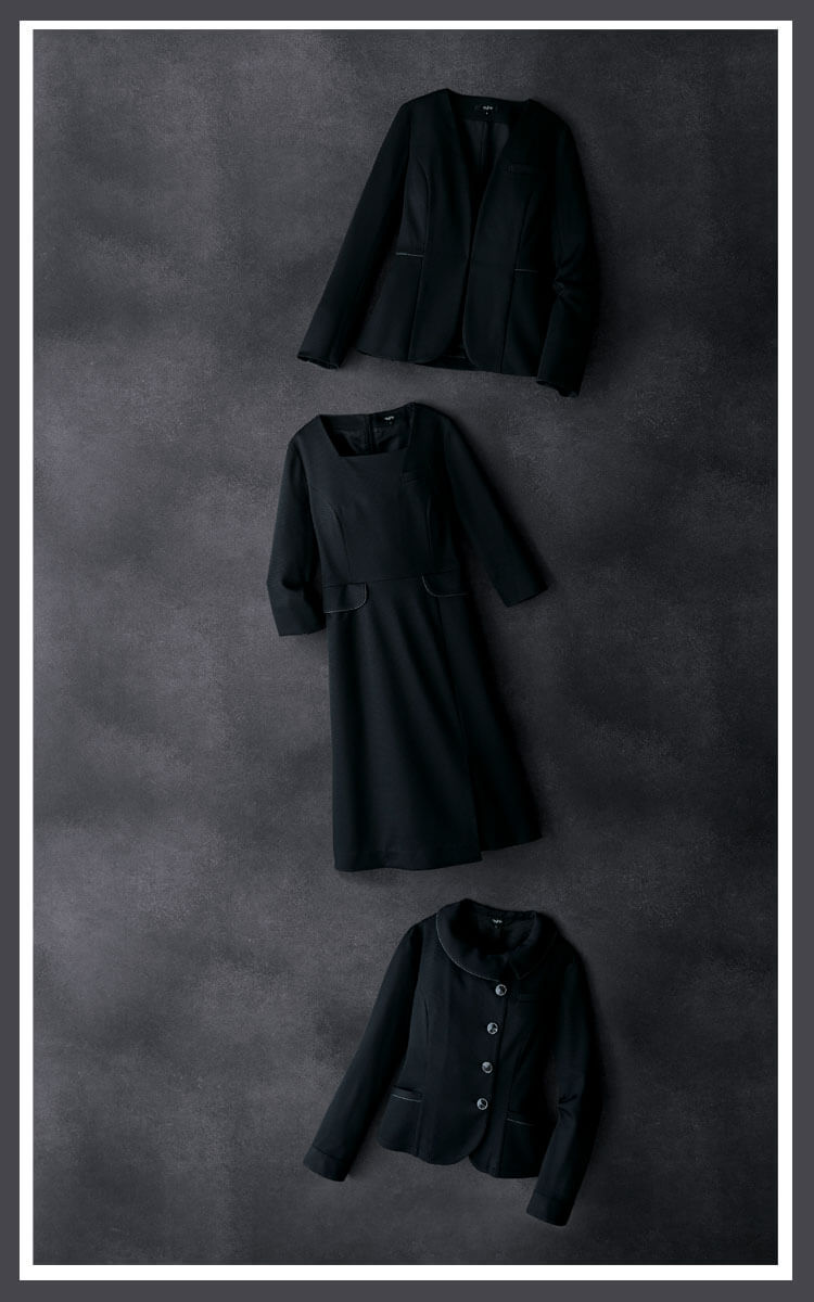 可愛い 制服 おしゃれ アンジョア おもてなし 接客 サービス カーディーラー 企業 受付