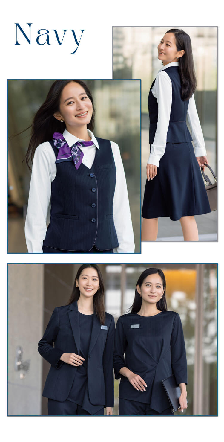 セロリー selery おしゃれ 可愛い 制服 ユニフォーム 接客 受付 通勤